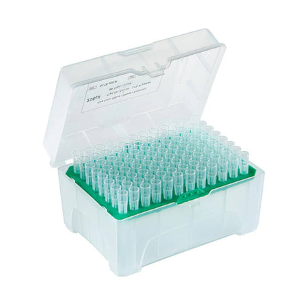 Globe Scientific Posistop Pipette Tip, 200ul, Graduated96/Rack, 10 Racks Box, 10 Boxes Case