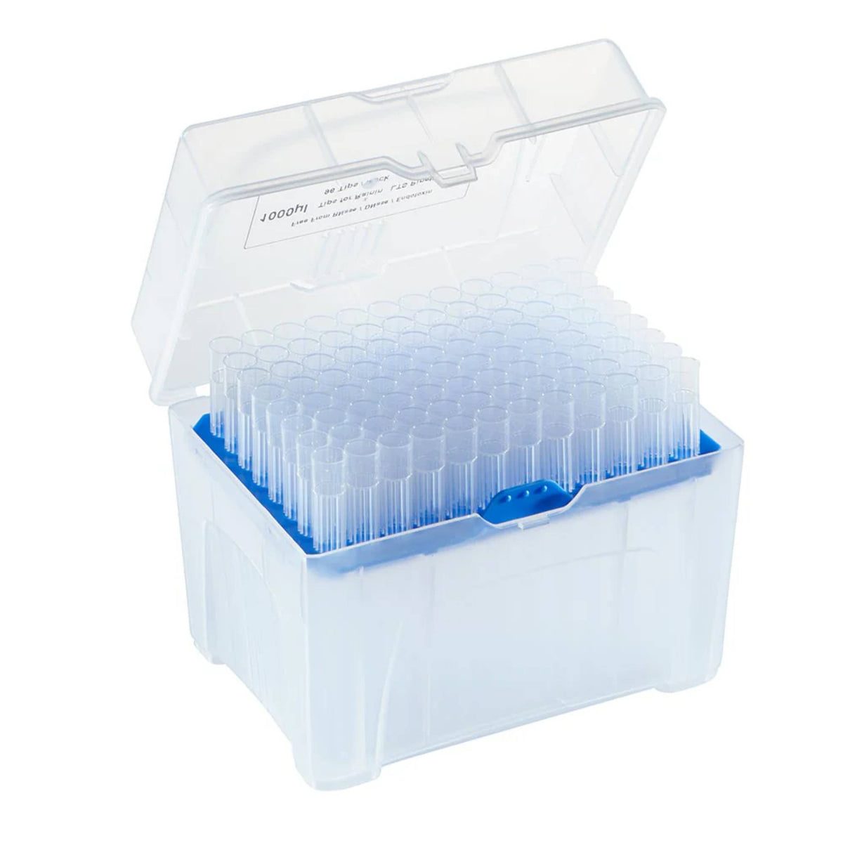Globe Scientific Posistop Pipette Tip, 1000ul, Sterilegraduated, 96/Rack, 6 Racks Box