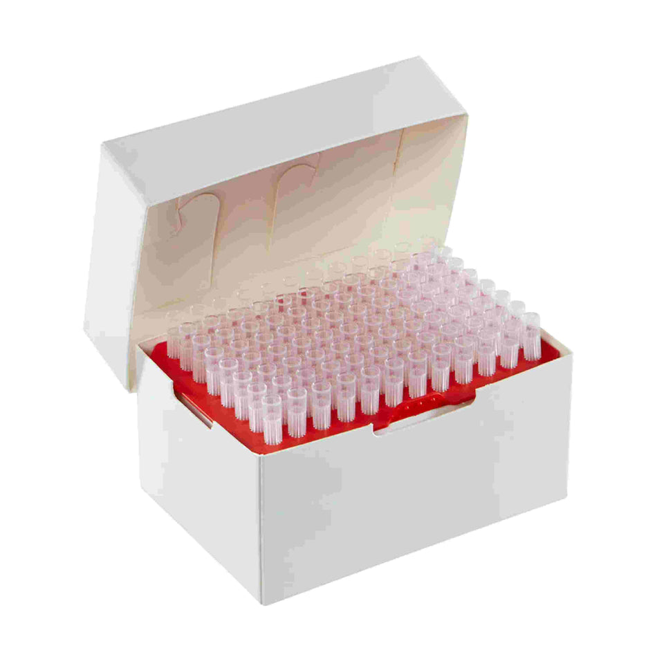Globe Scientific Posistop Pipette Tip, 20ul Graduatedlow-Retention, Sterile, Greenrack