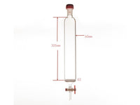 MSE PRO Sand Plate Chromatography Column, External Threads, φ60mm, Effective Length: 305mm