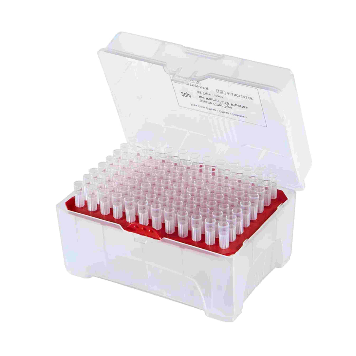 Globe Scientific Posistop Filter Pipette Tip, 20ulsterile, Graduated, 96/Rack