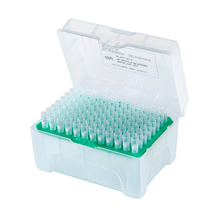 Globe Scientific Posistop Filter Pipette Tip, 200ulsterile, Graduated, 96/Rack