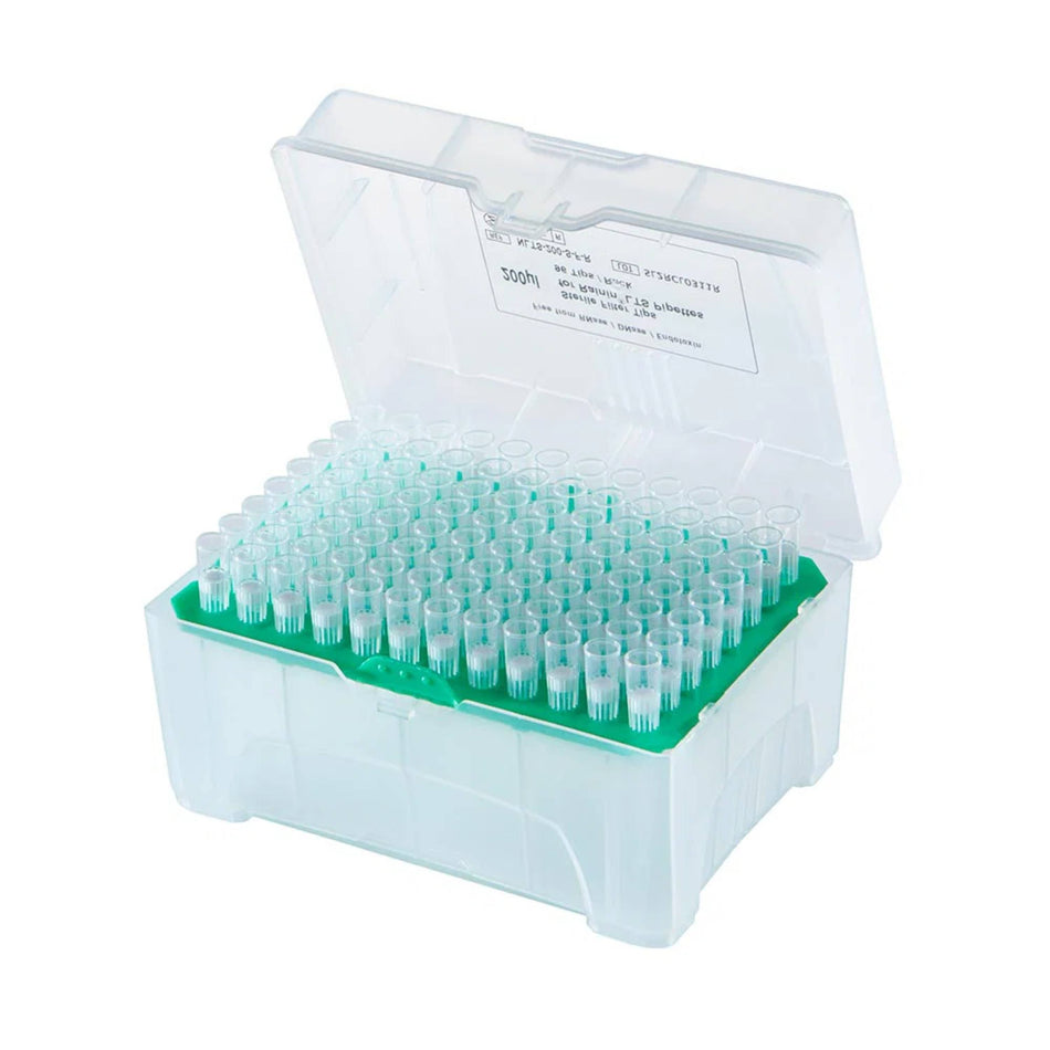 Globe Scientific Posistop Filter Pipette Tip, 200ulsterile, Graduated, 96/Rack