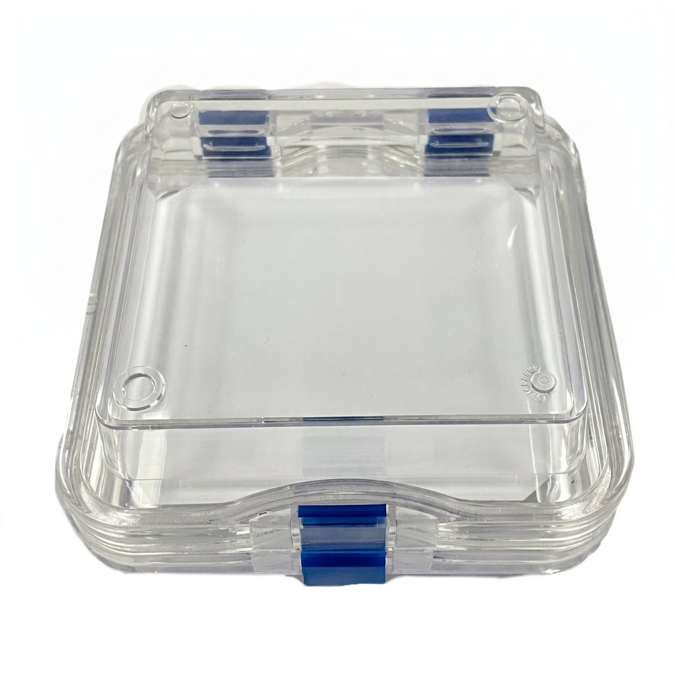 MSE PRO Static Dissipative (ESD Safe) Plastic Membrane Boxes (75x75x25 mm) for Delicate Materials Storage AI image