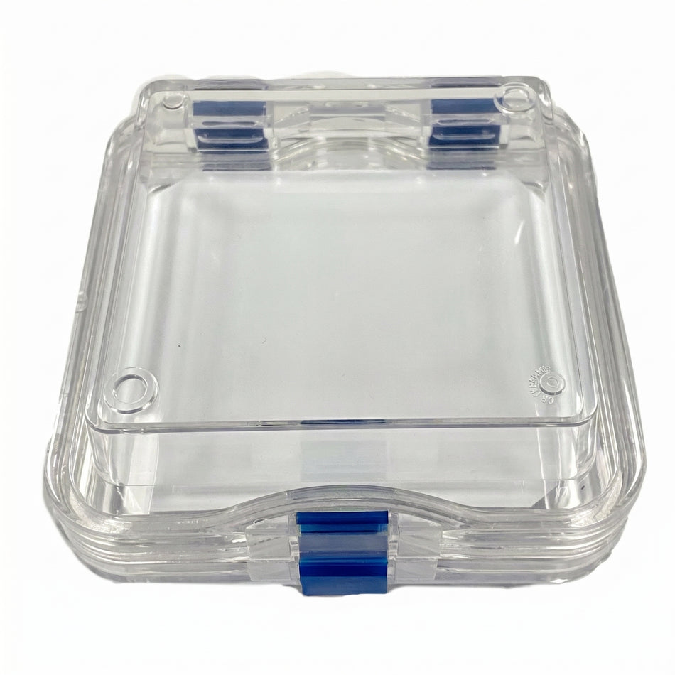 MSE PRO Static Dissipative (ESD Safe) Plastic Membrane Boxes (300x300x50 mm) for Delicate Materials Storage AI image