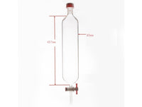 MSE PRO Chromatography Column, External Threads, φ80mm, Effective Length: 457mm