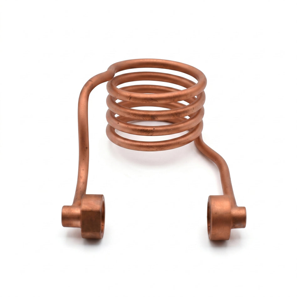 Copper induction coil inner diam. 38 mm, for crucible 40502(/4) AI image