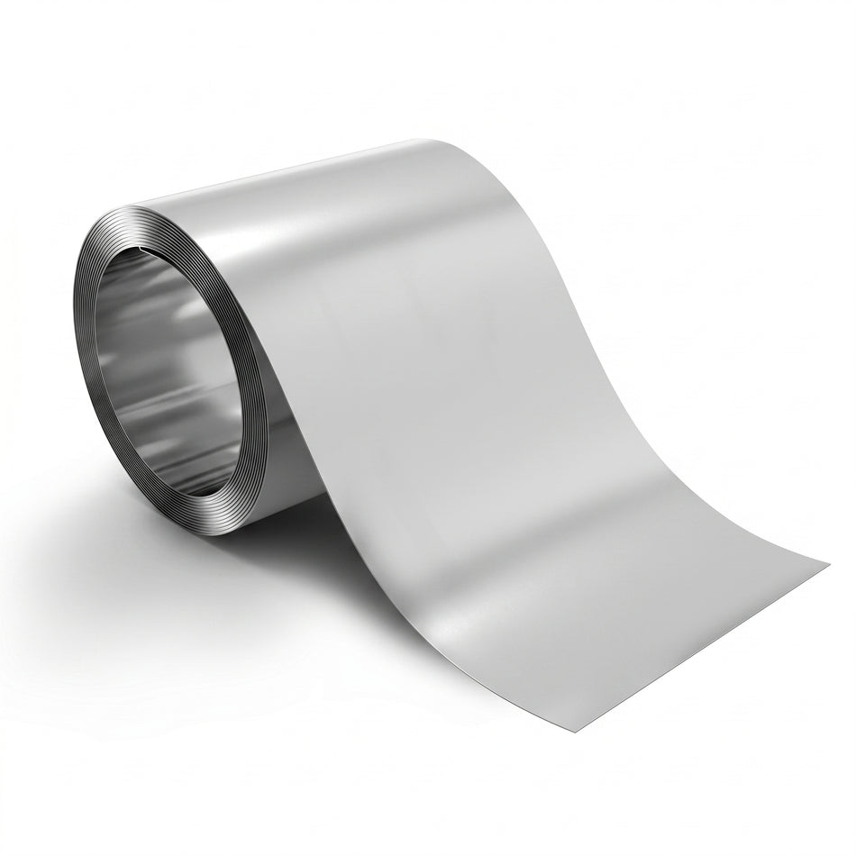 MSE PRO 99.9% Nickel Metal Foil (100 x 1000 x 0.05 mm) as Substrate for Battery Research, Film Deposition and Catalysis AI image