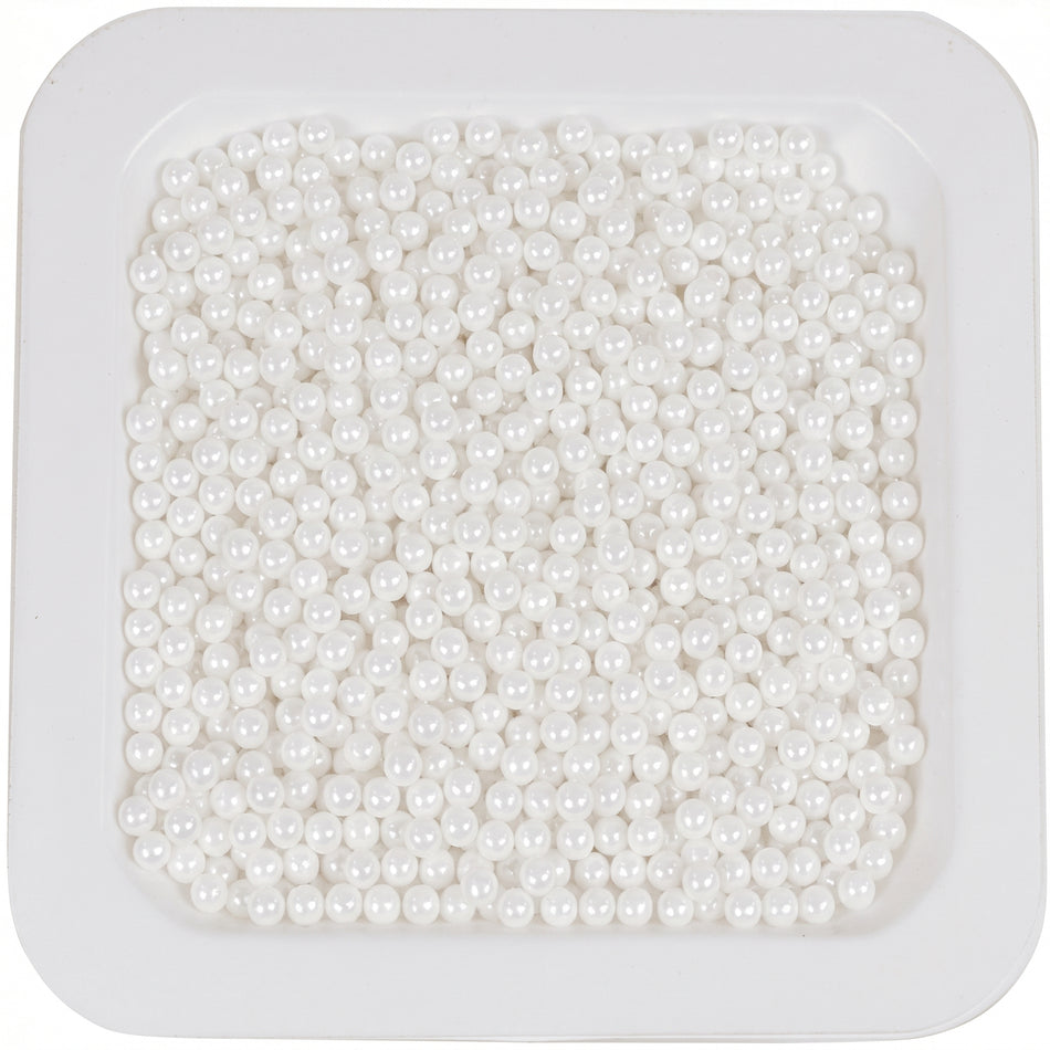 MSE PRO 3 mm Spherical Premium Yttria Stabilized Zirconia YSZ Milling Media, 1 kg AI image