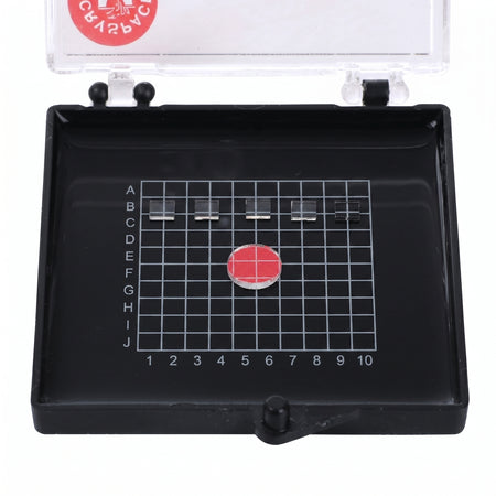 MSE PRO Pack of 10 Antistatic Sticky Gel Carrier Boxes (85x85x12 mm) for Delicate Materials Storage AI image
