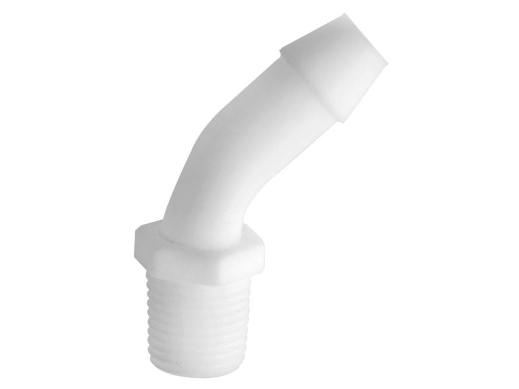 S.C.A.T Tube connector, Curved, 6.4 - 8 mm ID, Pack of 5 - MSE Supplies LLC