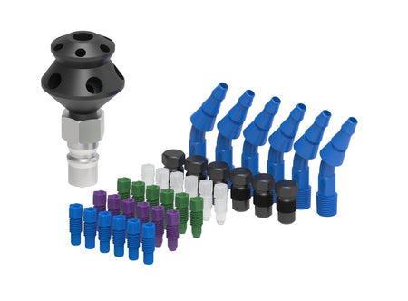 S.C.A.T HPLC Manifold with Stainless Steel Quick Disconnect for Justrite Containers - MSE Supplies LLC