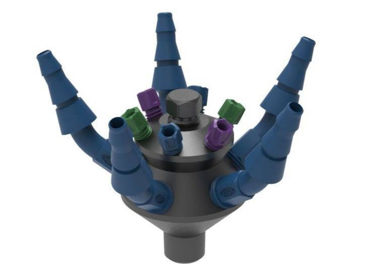 S.C.A.T HPLC Manifolds, NPT 1/8", PTFE-EL - MSE Supplies LLC