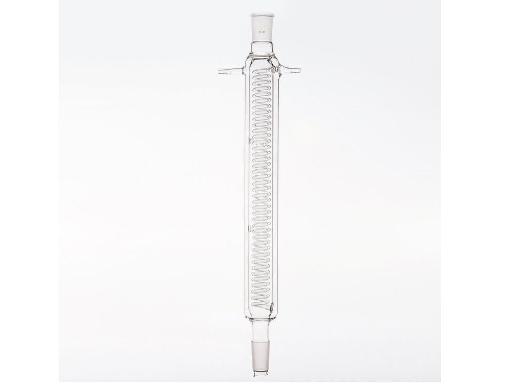 MSE PRO Sandwich High Efficiency Reflux Condenser, 29/42, Sandwich Length 400mm, φ10mm Small Nozzle