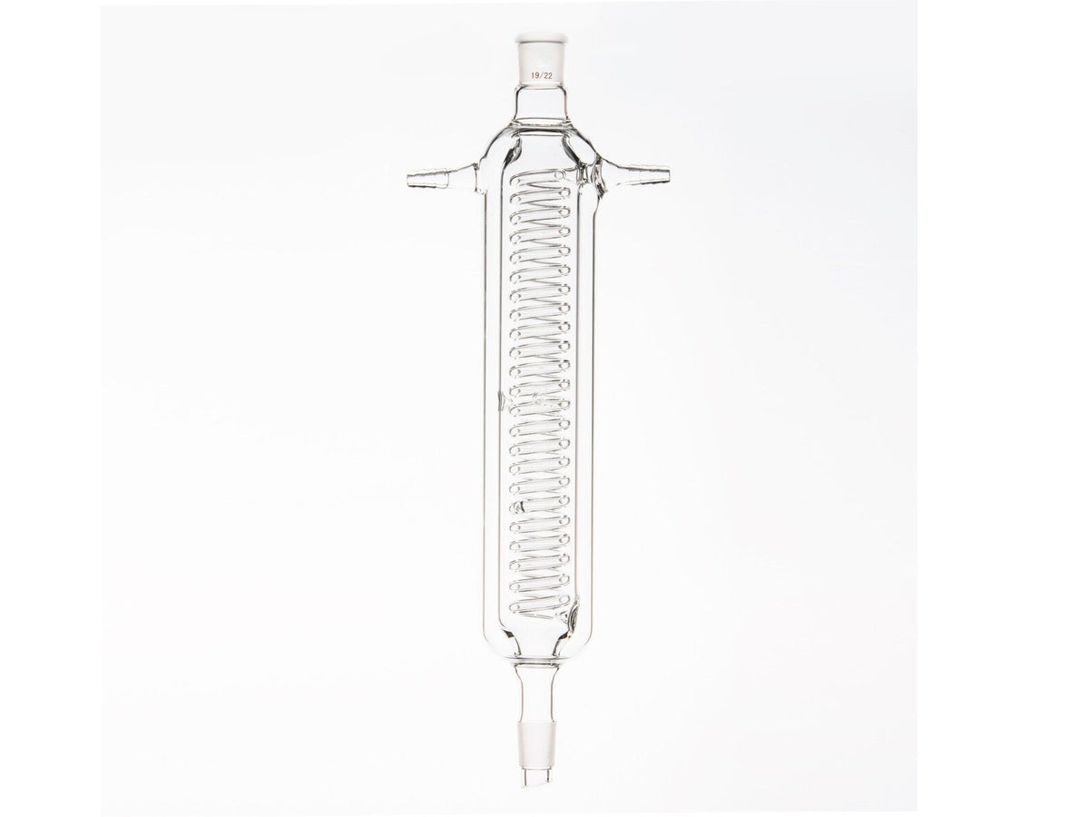 MSE PRO Sandwich High Efficiency Reflux Condenser, 19/22, Sandwich Length 250mm, φ10mm Small Nozzle