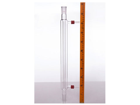 MSE PRO Straight Condenser, with Detachable Nozzle, 24/40, Effective Length 400mm, φ8mm Nozzle