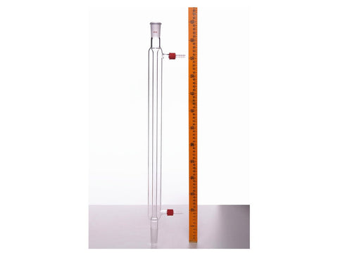 MSE PRO Straight Condenser, with Detachable Nozzle, 24/40, Effective Length 500mm, φ8mm Nozzle