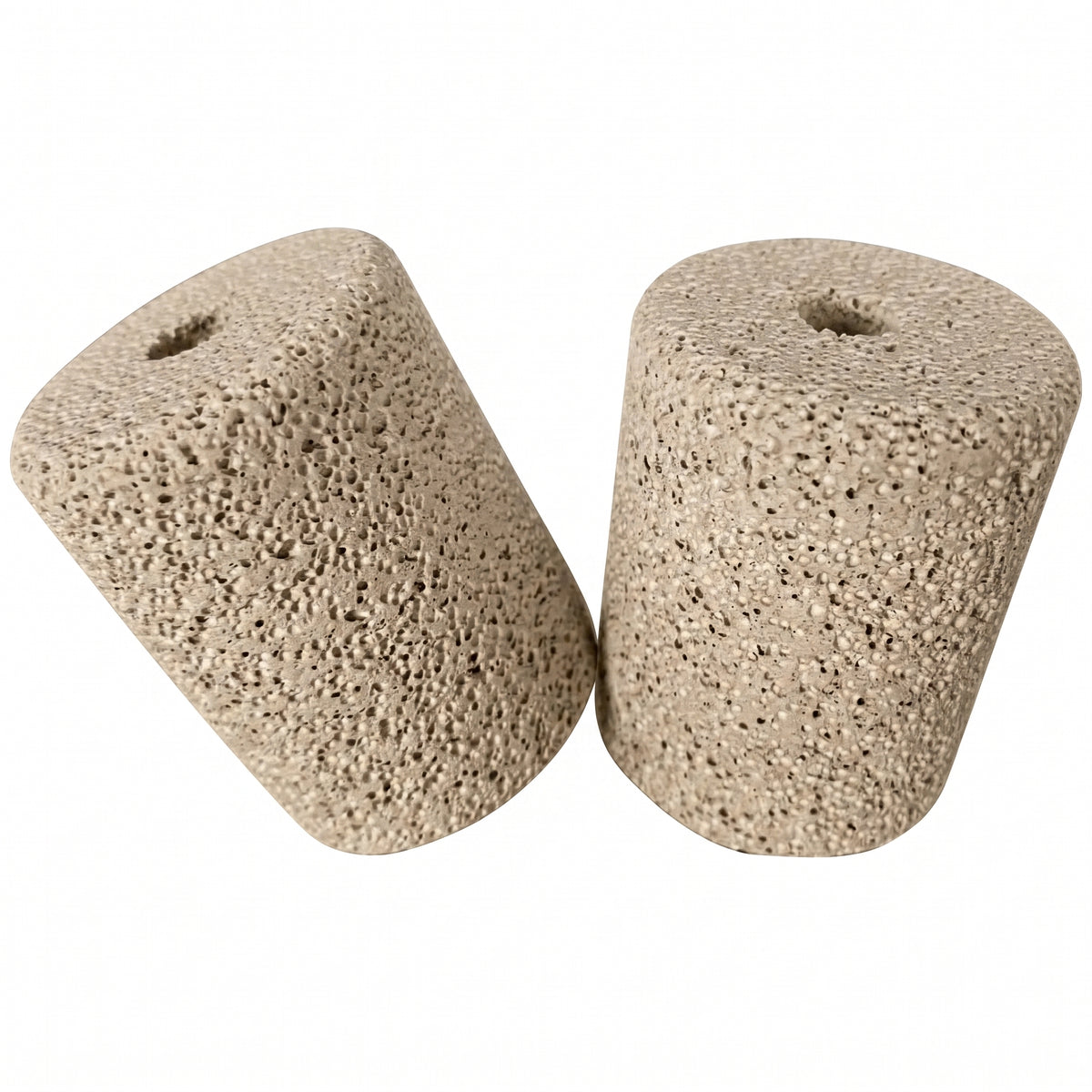 MSE PRO Alumina Foam Blocks for Tube Furnace (50mm Diameter x 60mm Height, one pair) AI image