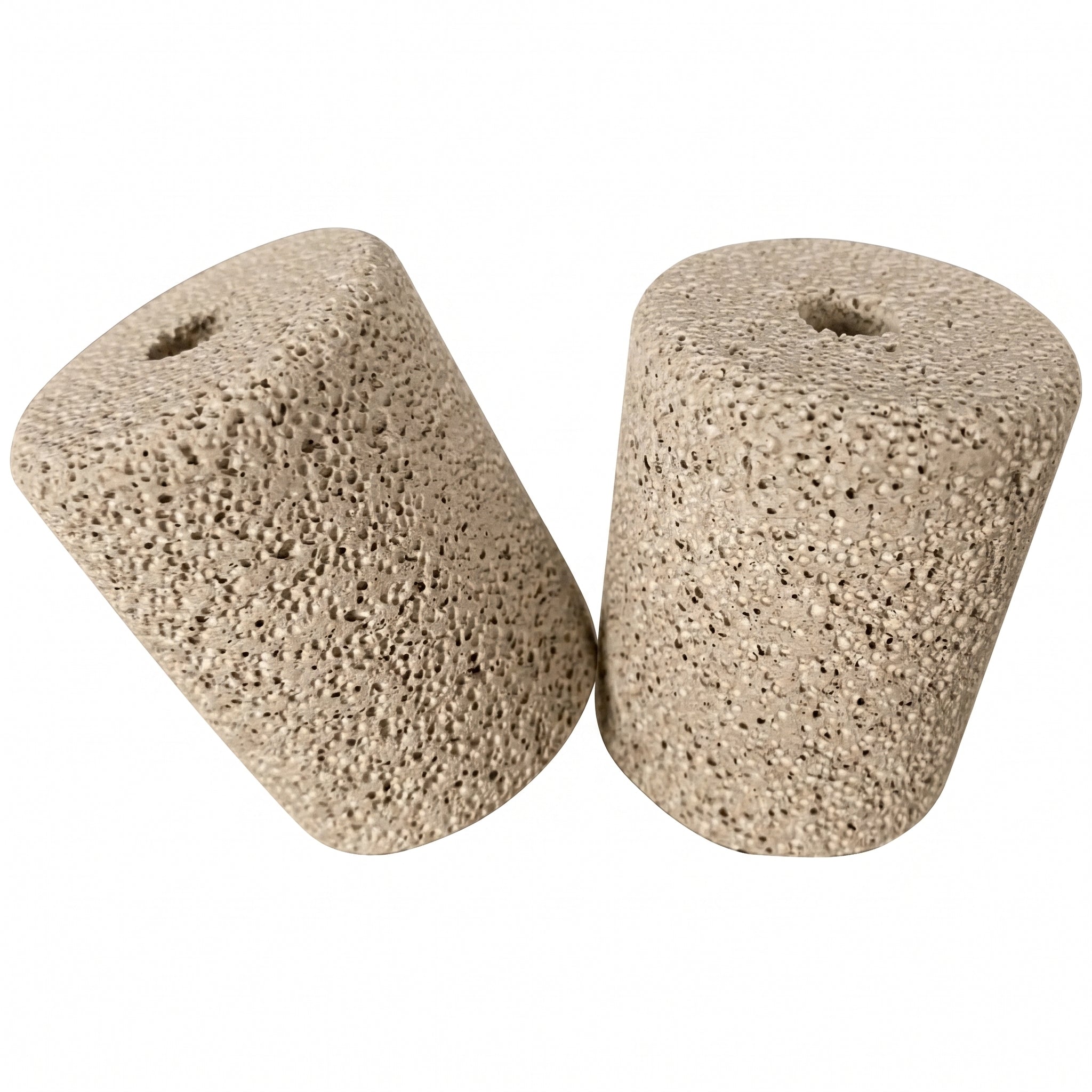 MSE PRO Alumina Foam Blocks for Tube Furnace (50mm Diameter x 60mm Height, one pair) AI image