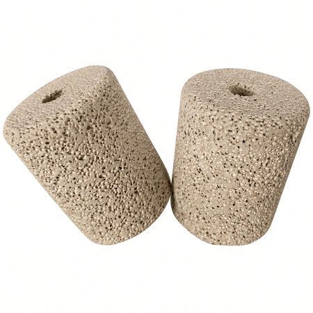 MSE PRO Alumina Foam Blocks for Tube Furnace (50mm Diameter x 60mm Height, one pair) AI image