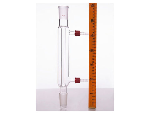 MSE PRO Straight Condenser, with Detachable Nozzle, 29/42, Effective Length 200mm, φ8mm Nozzle