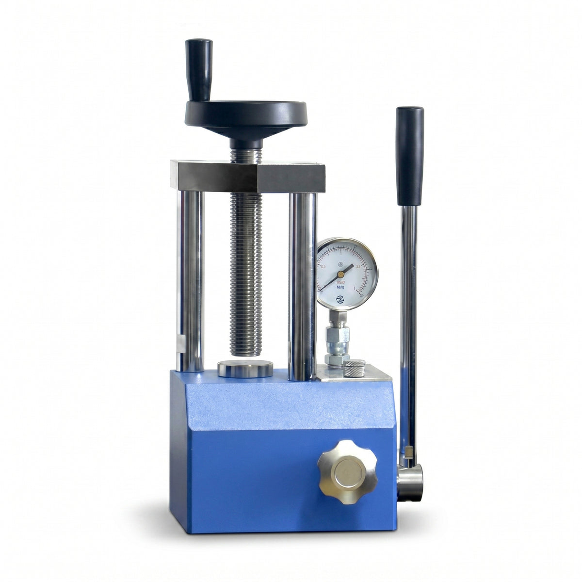MSE PRO Laboratory Small Scale 5-Ton Manual Hydraulic Pellet Press AI image