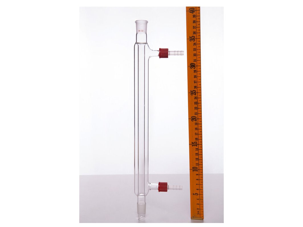 MSE PRO Straight Condenser, with Detachable Nozzle, 19/22, Effective Length 300mm, φ8mm Nozzle