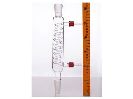 MSE PRO Snake Type Condenser, with Detachable Nozzle, 24/40, Effective Length 200mm, φ8mm Nozzle
