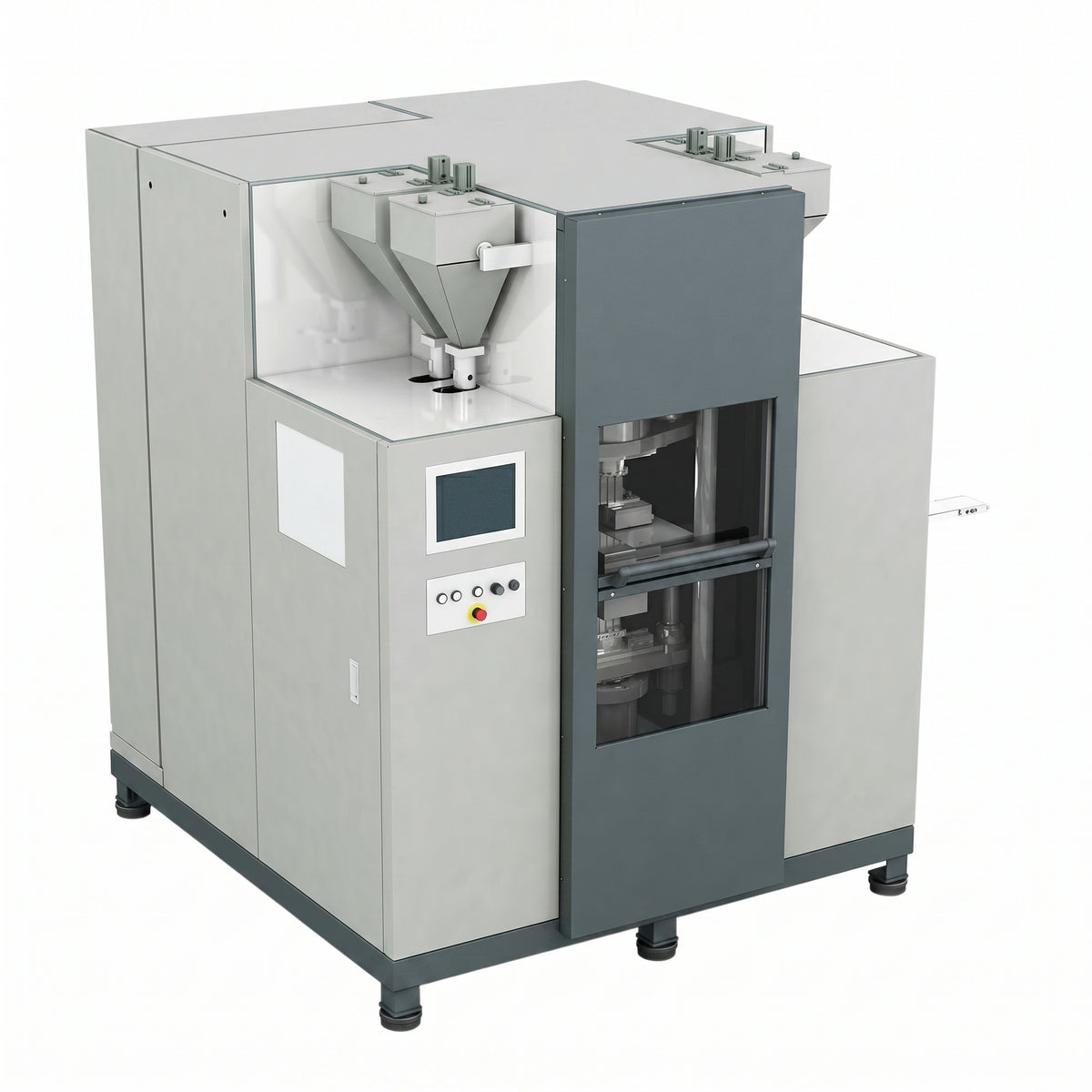 High Performance Dr. Fritsch KPV 300 Volumetric Cold Pressing Machine AI image