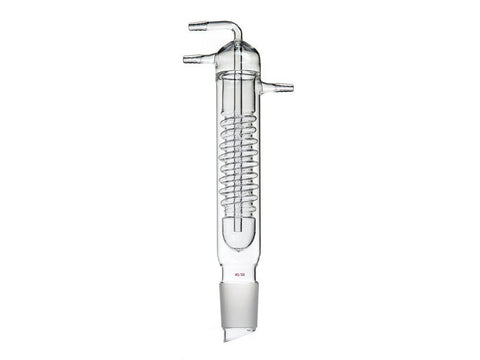 MSE PRO High Capacity Reflux Condenser, 19/22, Condenser Length: 125mm, φ8mm Detachable Nozzle