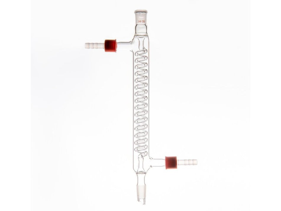 MSE PRO Grignard Snake Condenser, 14/20, Effective Length: 200mm, φ8mm Detachable Nozzle