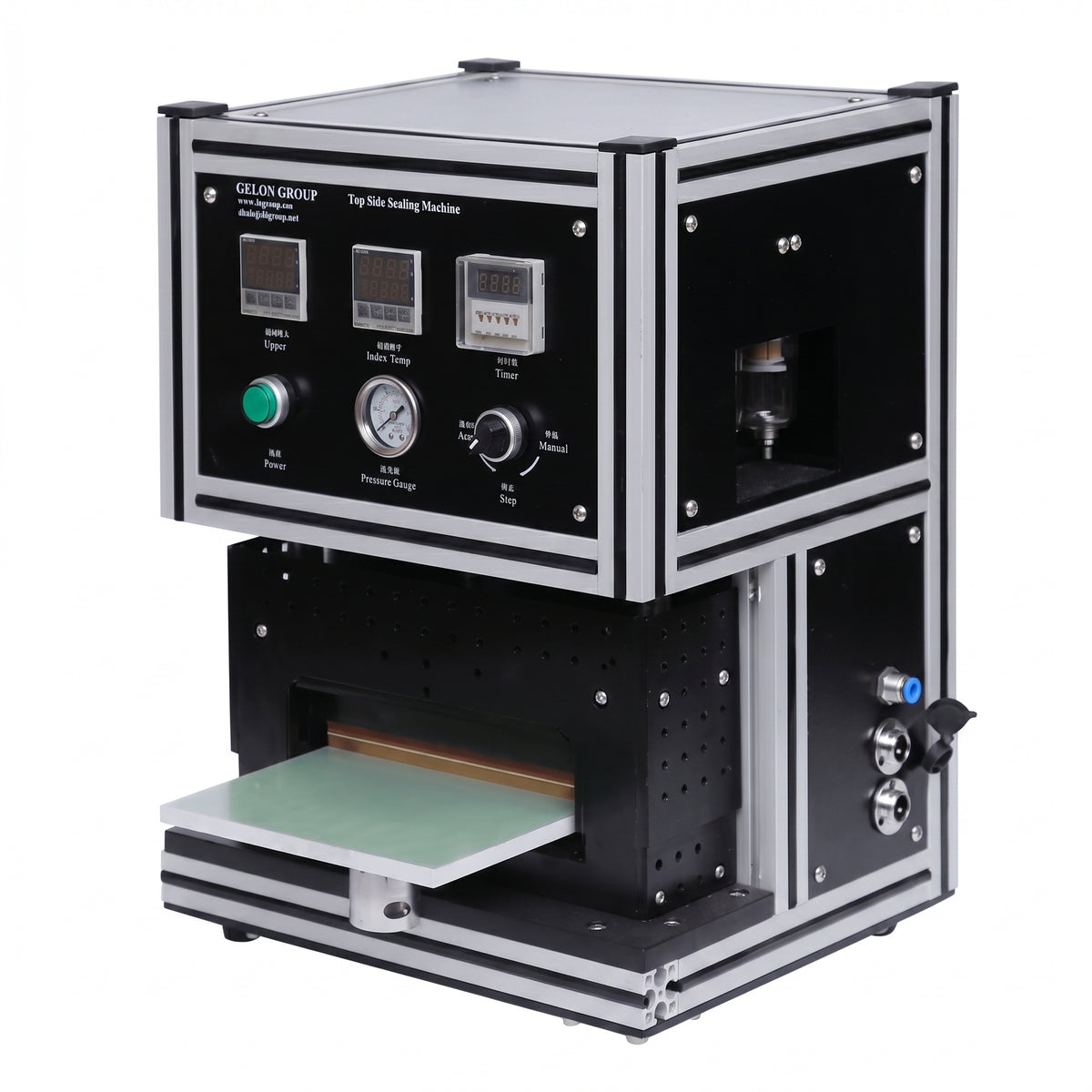 Gelon Benchtop Pouch Cell Aluminum Laminated Film Case Top and Side Sealer AI image