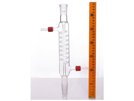 MSE PRO Grignard Snake Condenser, 24/40, Effective Length: 200mm, φ8mm Detachable Nozzle