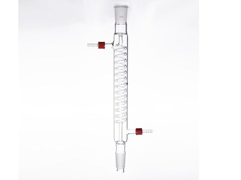 MSE PRO Grignard Snake Condenser, 29/42, Effective Length: 300mm, φ8mm Detachable Nozzle - MSE Supplies LLC