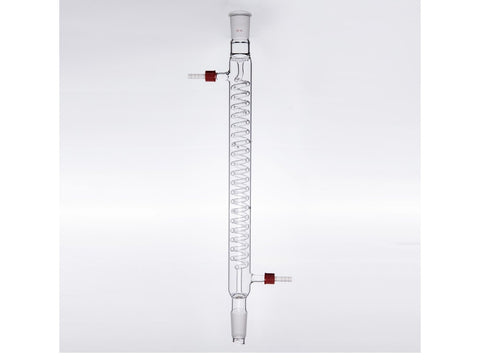 MSE PRO Grignard Snake Condenser, 29/42, Effective Length: 400mm, φ8mm Detachable Nozzle - MSE Supplies LLC