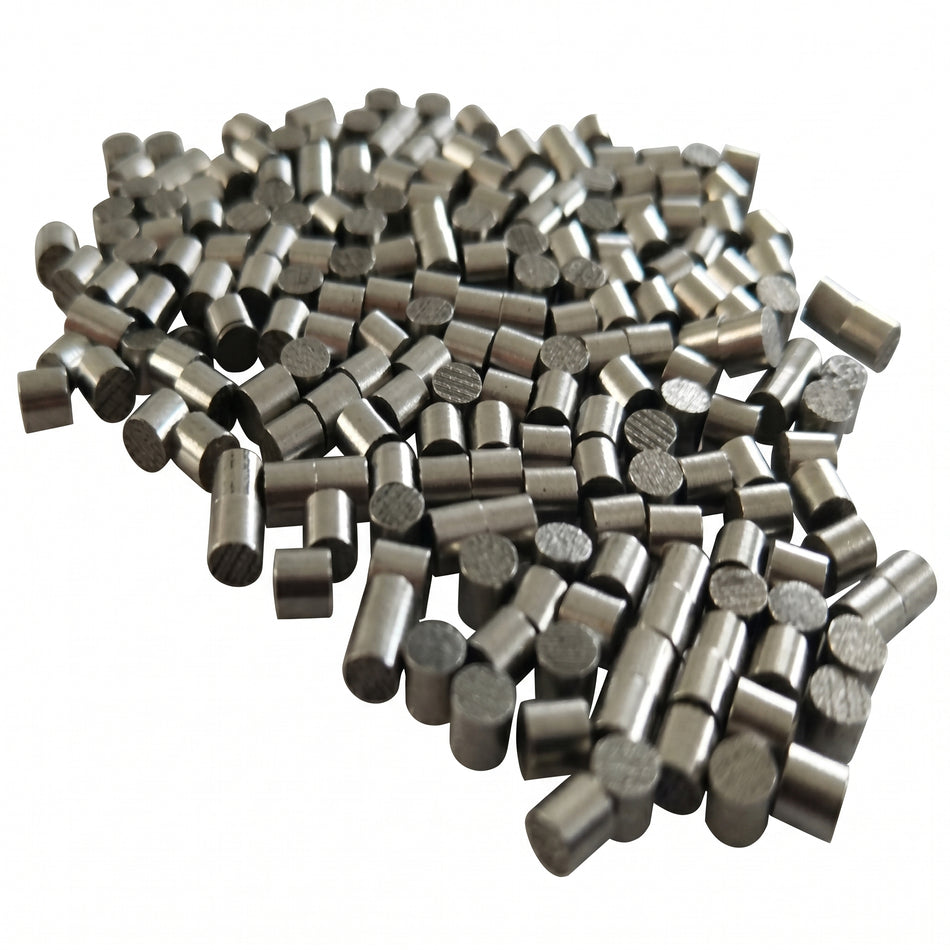 MSE PRO 3N5 (99.95%) Niobium (Nb) Pellets (2mm Dia. x 5-8mm L) Evaporation Materials AI image