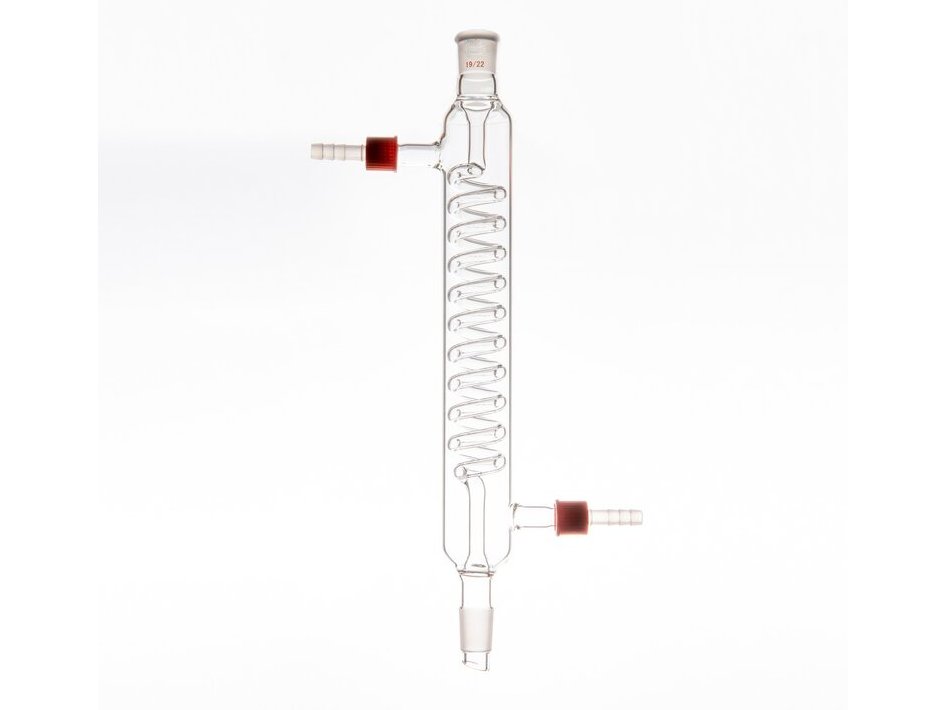 MSE PRO Grignard Snake Condenser, 19/22, Effective Length: 250mm, φ8mm Detachable Nozzle