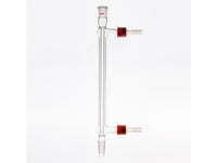 MSE PRO High Water Speed Straight Condenser, with Detachable Nozzle, 14/20, Interlayer Length: 200mm