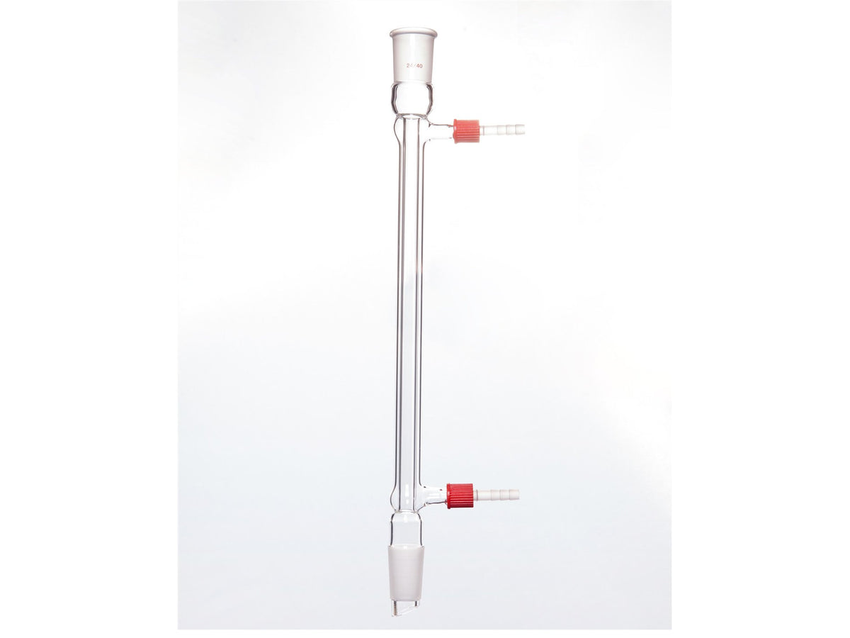 MSE PRO High Water Speed Straight Condenser, with Detachable Nozzle, 24/40, Interlayer Length: 300mm