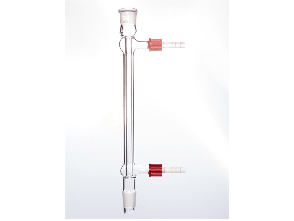 MSE PRO High Water Speed Straight Condenser, with Detachable Nozzle, 19/22, Interlayer Length: 200mm