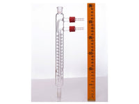 MSE PRO Snake Type Reflux Condenser, 14/20, Interlayer Length 180mm, φ8mm Detachable Nozzle