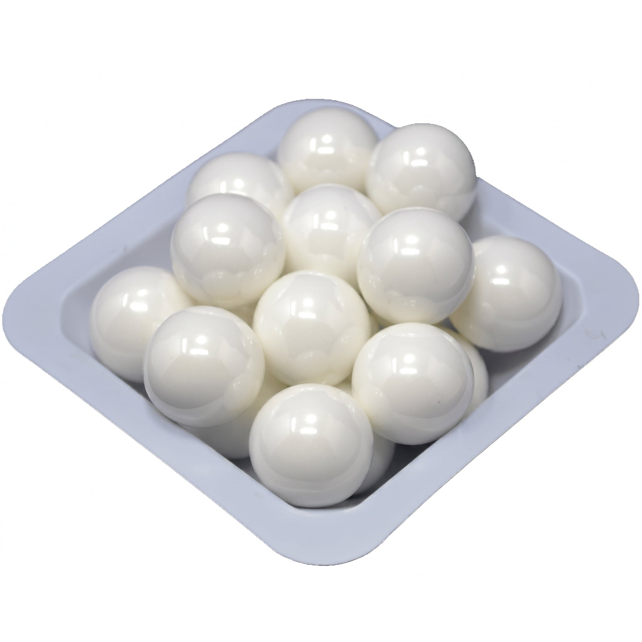 MSE PRO 20 mm Spherical Premium Yttria Stabilized Zirconia YSZ Milling Media, 1 kg AI image