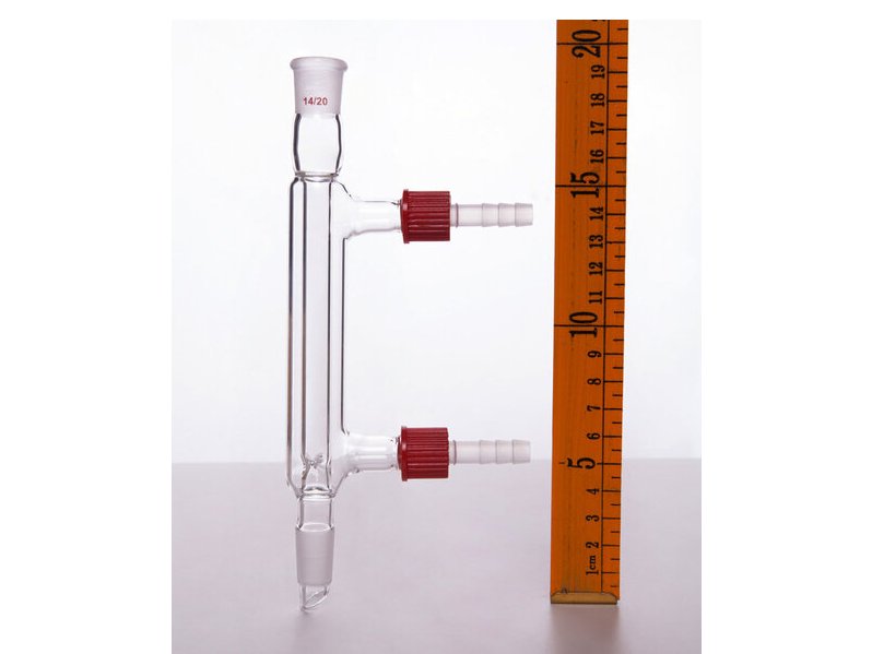 MSE PRO Insulated Sandwich Fractionating Column, with Detachable Nozzle, 14/20, Condensing Part Length 110mm
