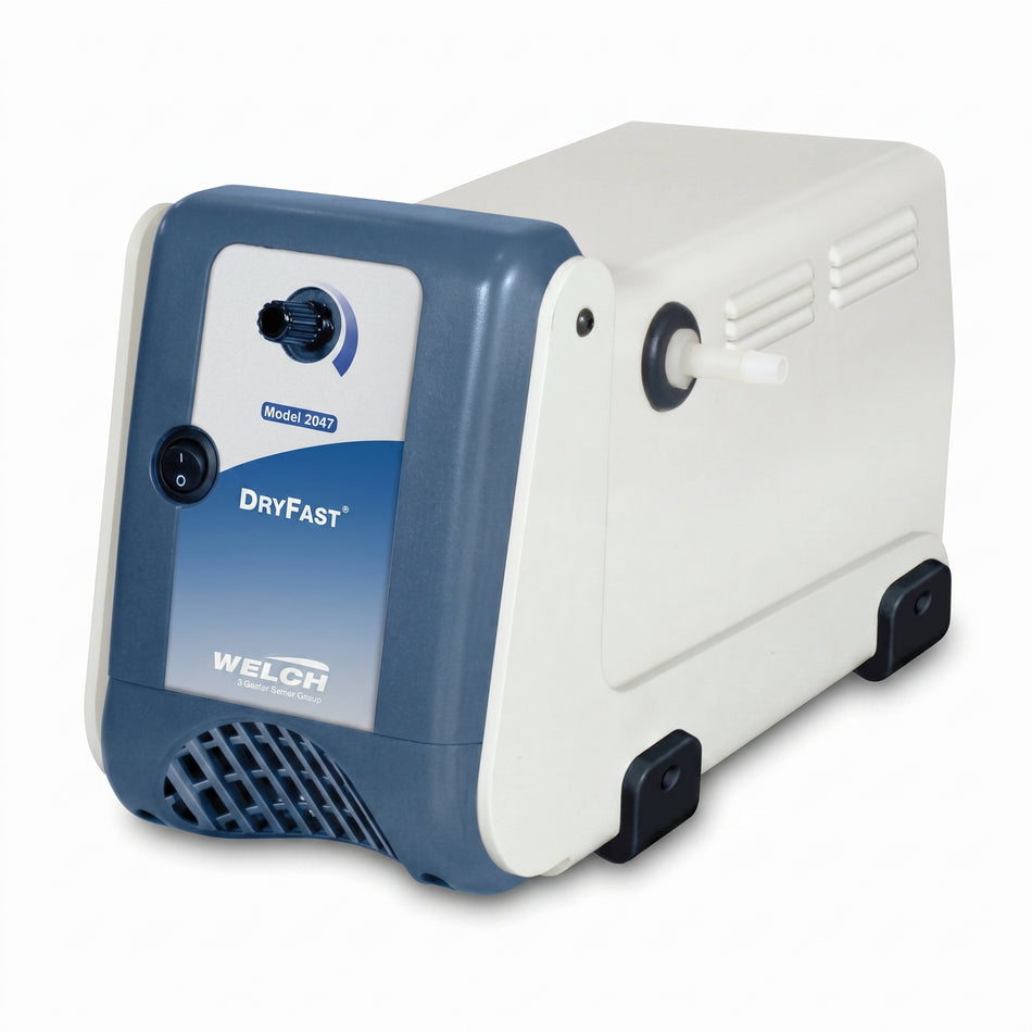 Welch 2037 DryFast 1.8 cfm Chemical Duty PTFE Diaphragm Vacuum Pump AI image