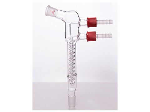 MSE PRO Reflux Condenser, 105°, with Removable Nozzle, 14/20
