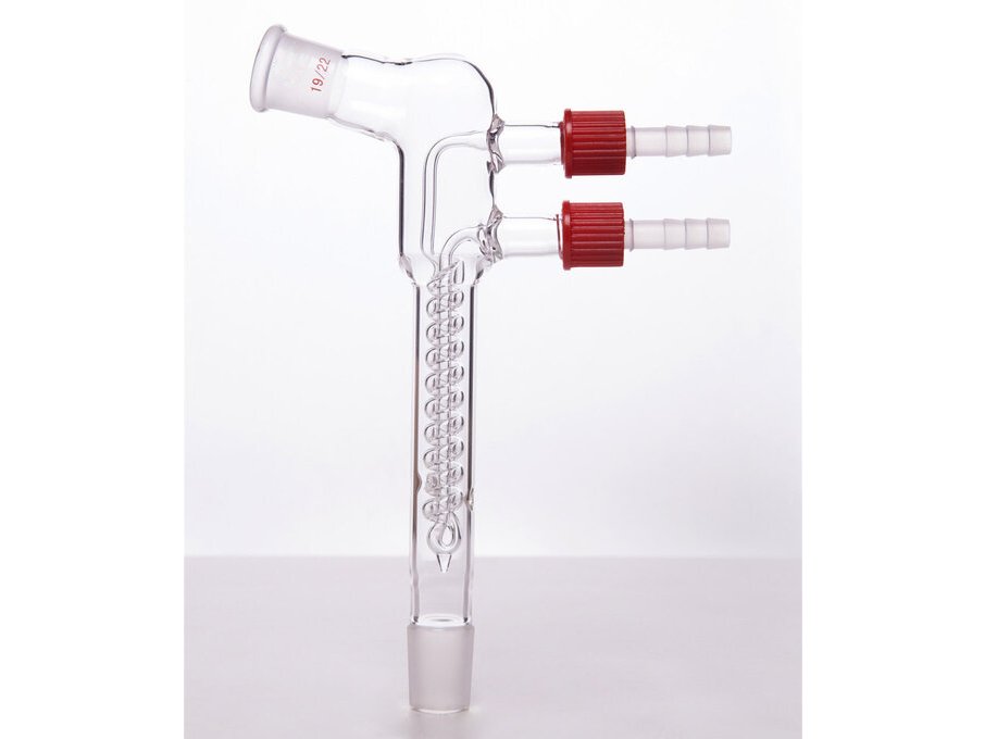 Mini Reflux Condensor MSE PRO Reflux Condenser, 105°, with Removable Nozzle, 19/22 – MSE ...