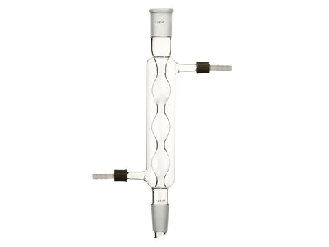 MSE PRO Spherical Condenser, with Detachable Nozzle, 24/40, Interlayer Length 200mm, φ8mm Nozzle