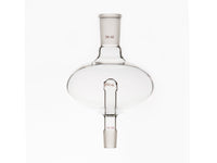 MSE PRO Flat Splash-Proof Balls, Upper Mouth: 29/42, Lower Mouth: 14/20, 250mL - MSE Supplies LLC