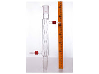 MSE PRO Spherical Condenser, with Detachable Nozzle, 29/42, Interlayer Length 200mm, φ8mm Nozzle