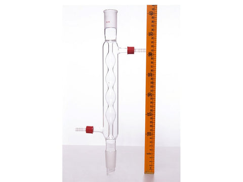 MSE PRO Spherical Condenser, with Detachable Nozzle, 29/42, Interlayer Length 250mm, φ8mm Nozzle